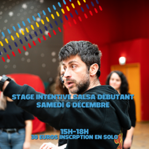 Stage intensif Salsa débutant - inscription individuelle