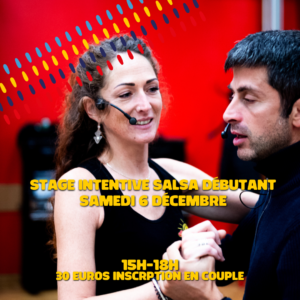 Stage intensif Salsa débutant - inscription en couple
