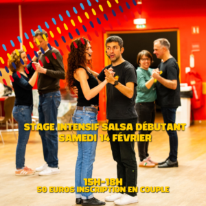 Stage intensif Salsa débutant - inscription en couple